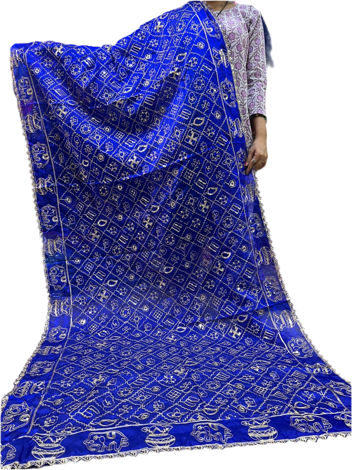 Frendy Vintage Heavy Work Dupatta – Premium Blooming Collection