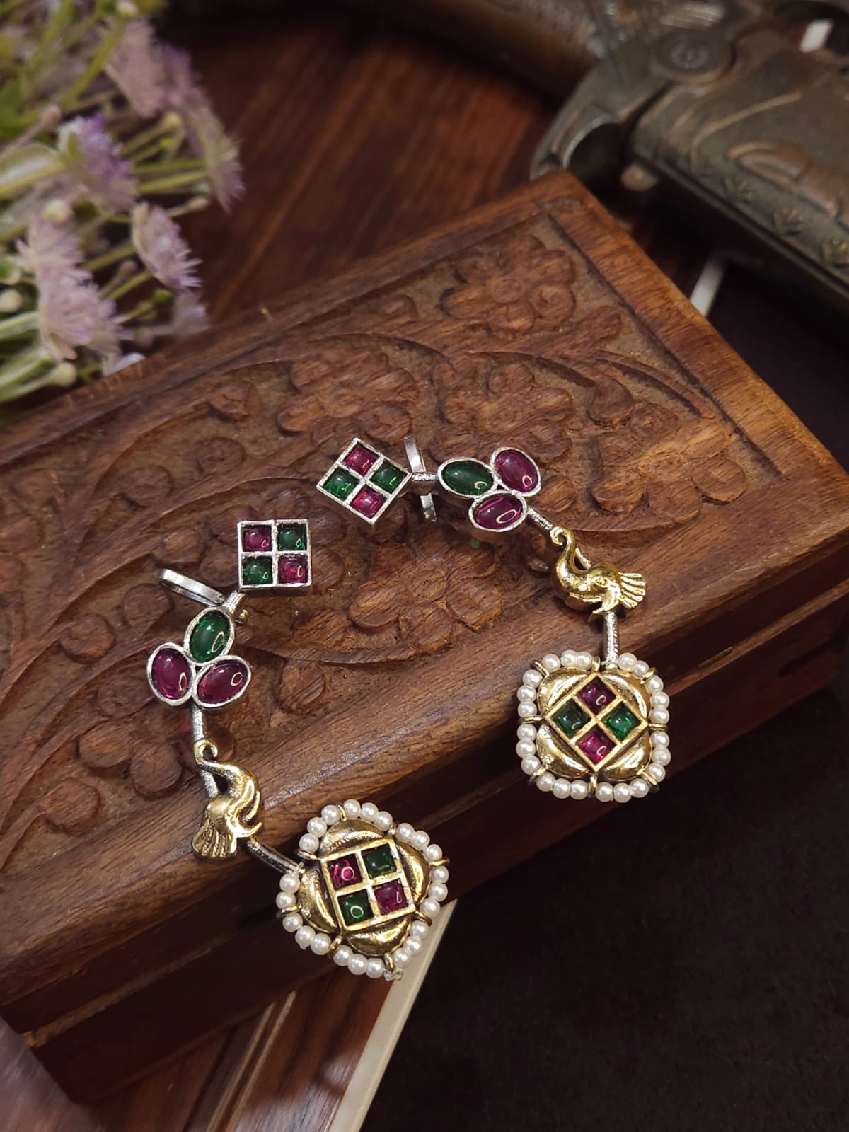 Premium dual tone ear cuffs