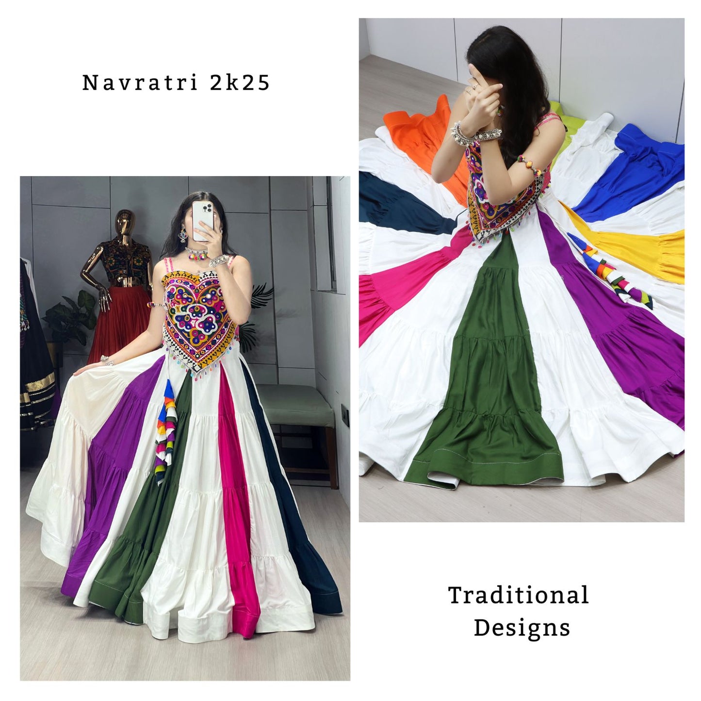 Ethnic Women’s Lehenga with Pan Blouse