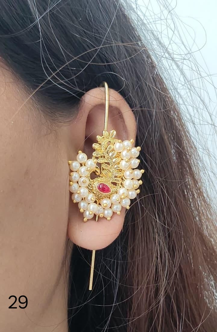 Premium golden ear cuff with different designs