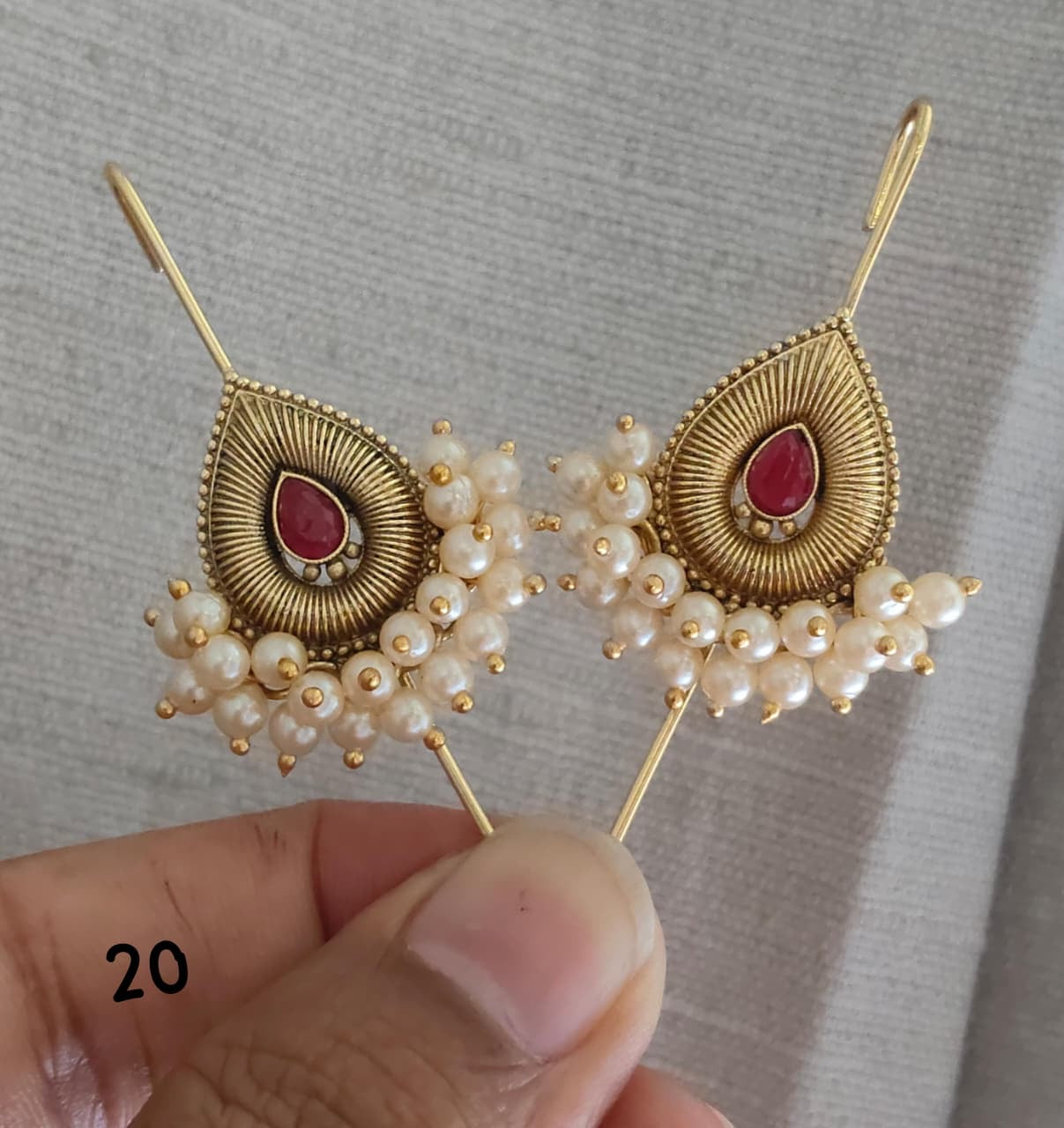 Premium golden ear cuff with different designs