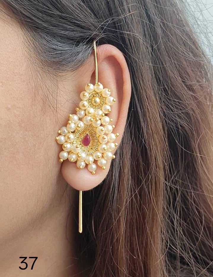 Premium golden ear cuff with different designs