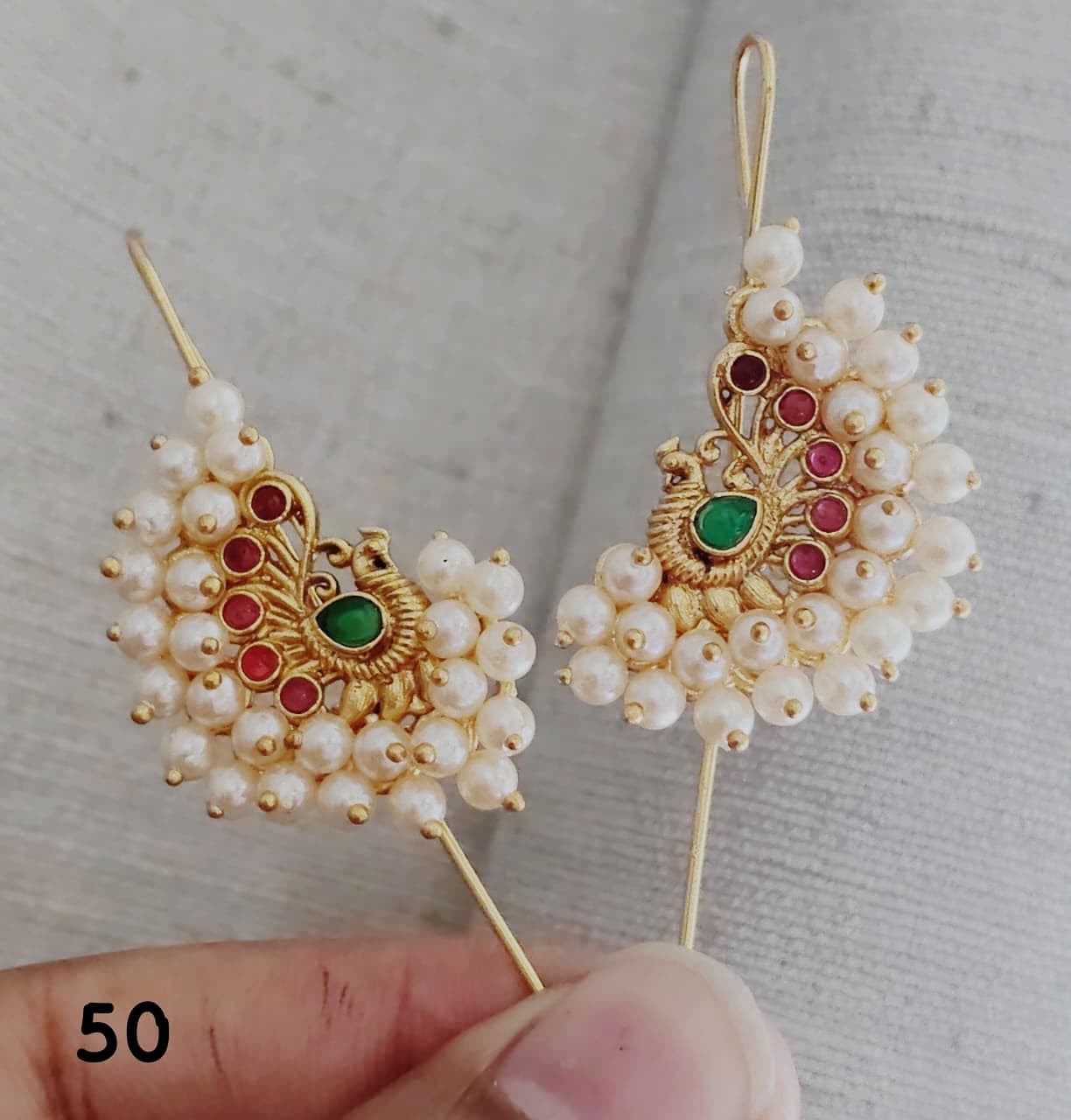 Premium golden ear cuff with different designs