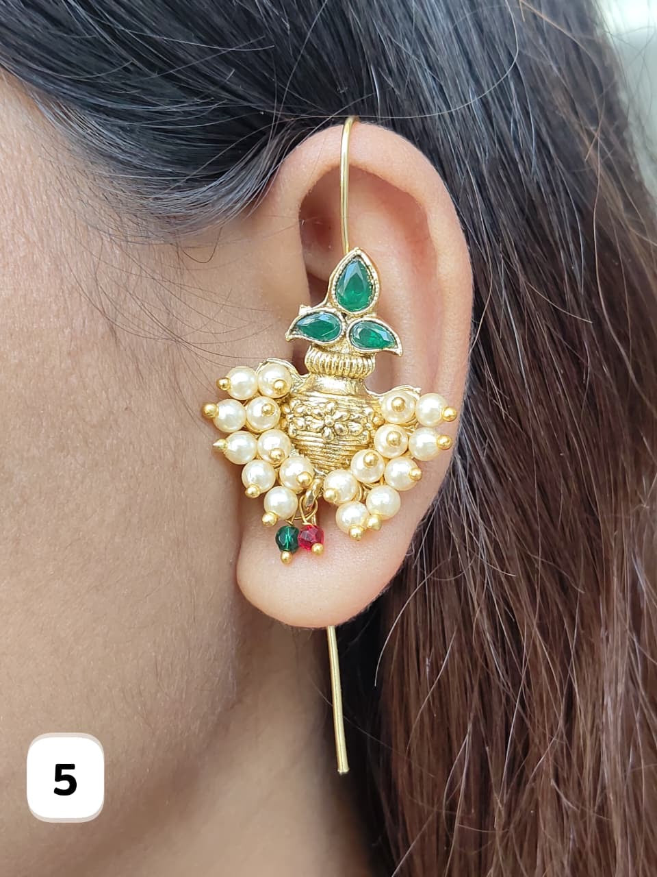 Premium golden ear cuff with different designs