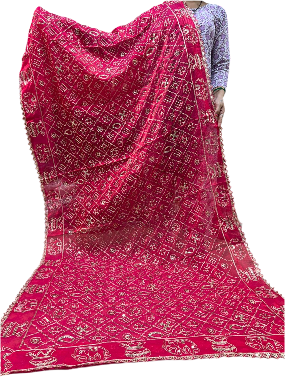 Frendy Vintage Heavy Work Dupatta – Premium Blooming Collection