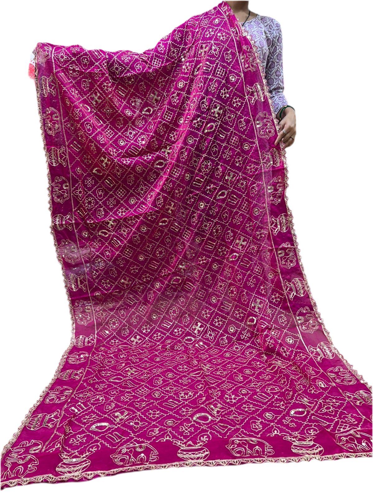 Frendy Vintage Heavy Work Dupatta – Premium Blooming Collection