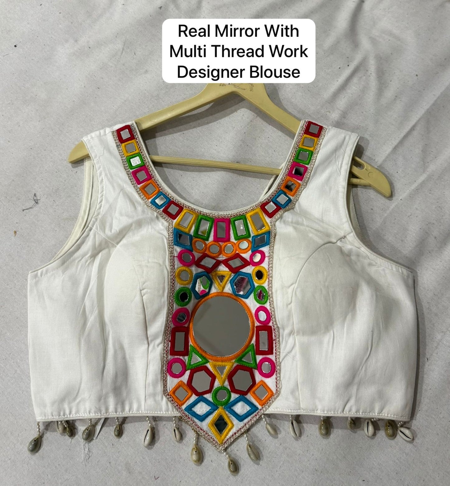 Real Mirror & Kodi Work Rayon Chaniya wit