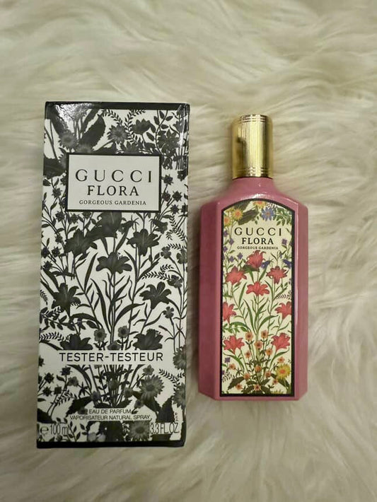 Gucci Flora Gorgeous Gardenia Eau de Parfum – Elegant Floral Perfume for Women (100 ml)