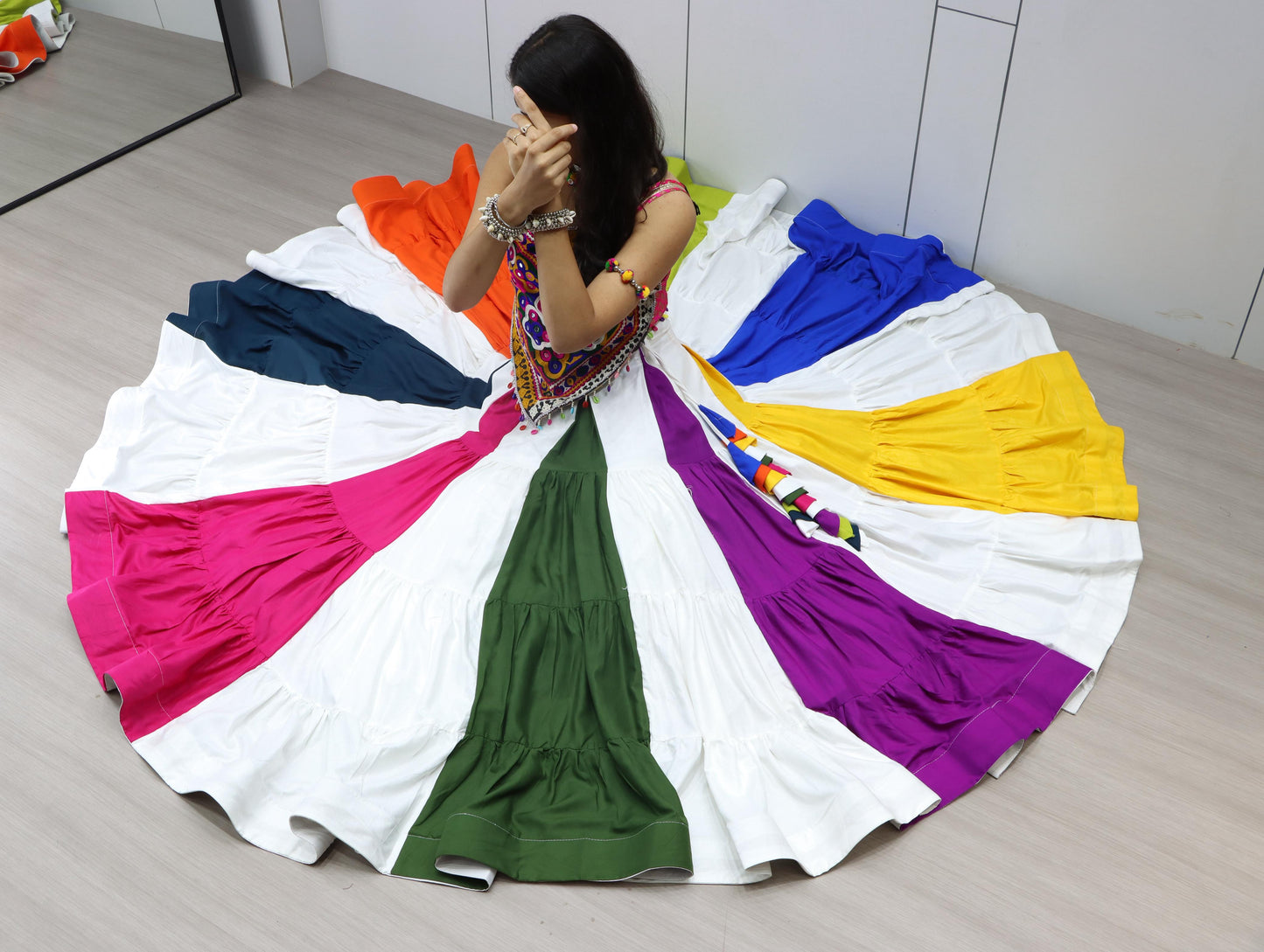 Ethnic Women’s Lehenga with Pan Blouse