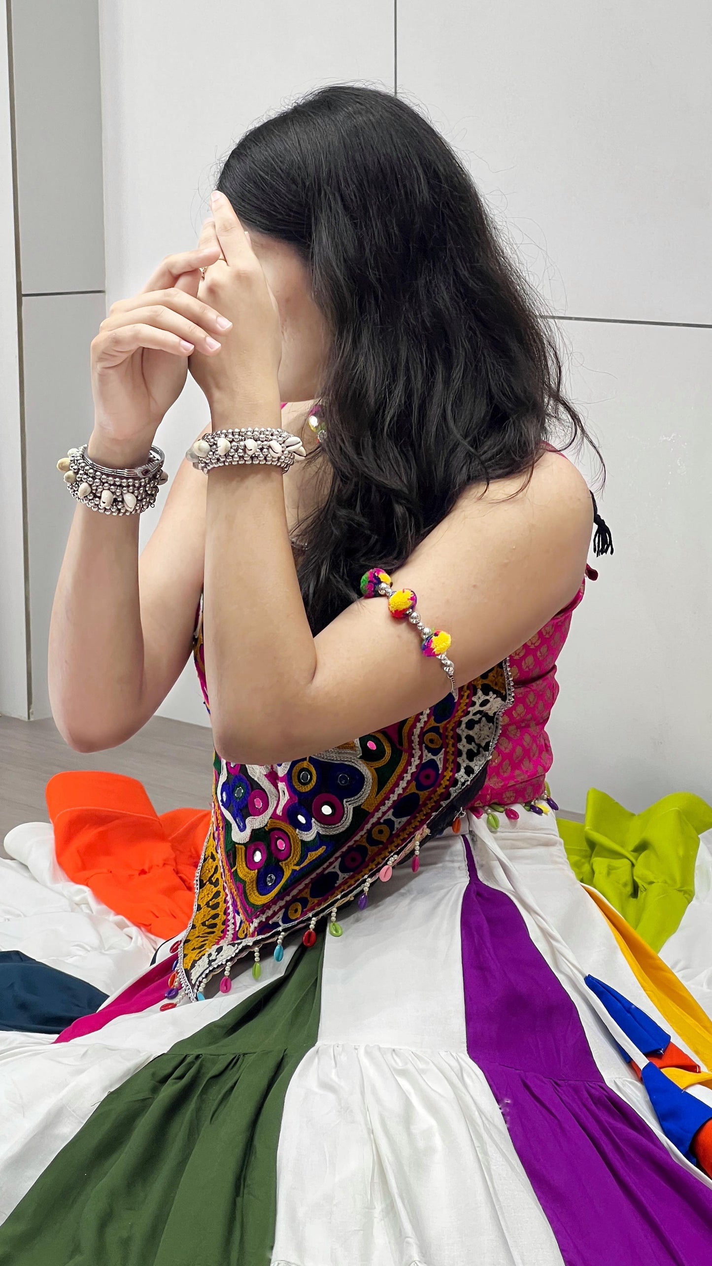 Ethnic Women’s Lehenga with Pan Blouse